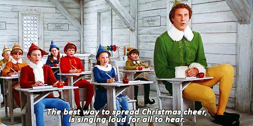 Christmas Cheer For All To Hear The Spark On Twitter: "'The Best Way To Spread Christmas Cheer Is Singing  Loud For All To Hear'. Buddy The Elf #Mondaymotivation  Https://T.co/Xuztzqoigt" / Twitter