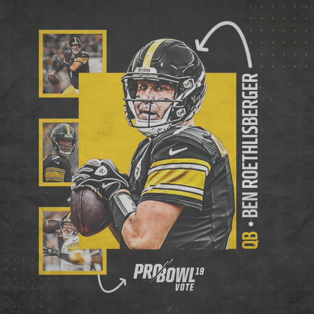#ProBowlVote
#BenRoethlisberger
#MaurkicePouncey
#AntonioBrown
#AlejandroVillanueva
#RooseveltNix
#DavidDeCastro
#JamesConner
#JuJuSmithSchuster
#JesseJames
#RamonFoster
#DarriusHeywardBey
#MarcusGilbert
#RyanSwitzer
#VanceMcDonald
