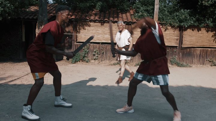 "I thought I was going to see the Colosseum."
@JimmyButler goes to gladiator school: https://youtu.be/zzawmVUlWk8 .