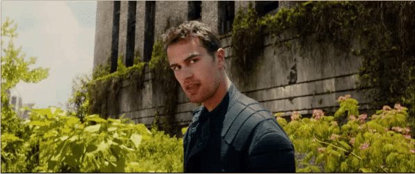 Happy birthday to the (gloriously chiseled) face of Dauntless, Theo James!  