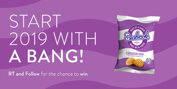 Start 2019 with a bang! #RT and follow for the chance to #win a box of crisps! (UK Only)