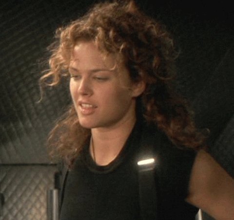 Happy fiftieth birthday to Dina Meyer. Damn, girl. 