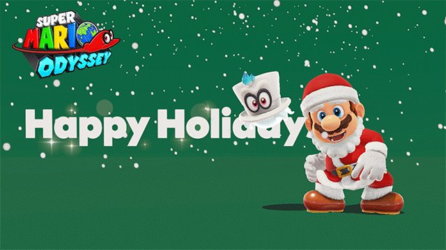 Happy holidays nintendo deals sale