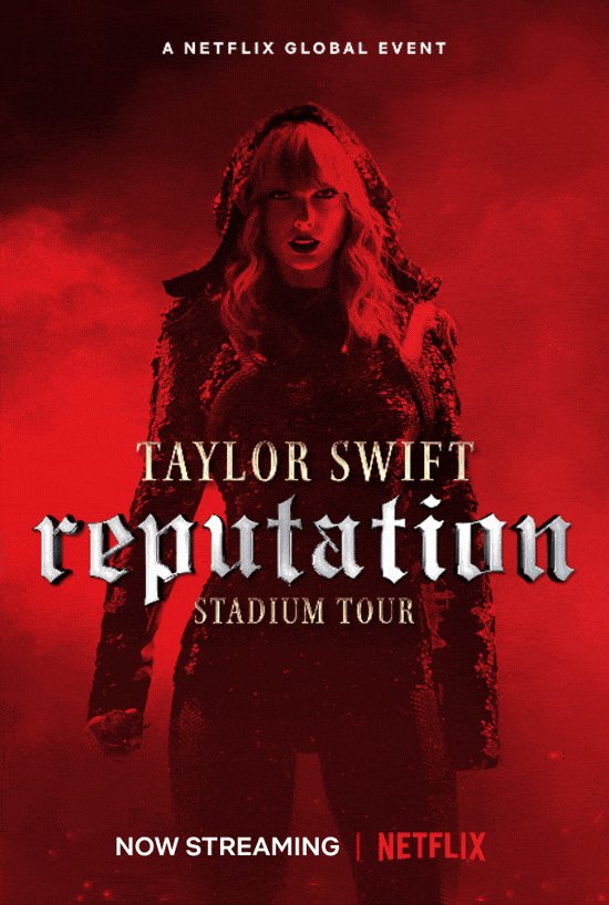 Out now. http://taylor.lk/repTourNetflix