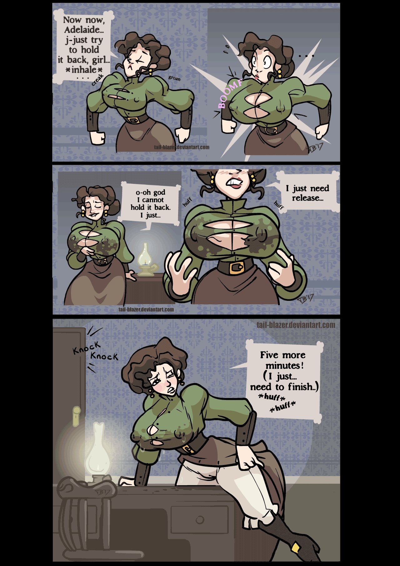 Tail-Blazer 🔞(same on Bluesky and ItakuPatreon) on X: A sequence I did  on DA called Edwardian Perfume. I combined all the pages into two posts  so they were easier to share. Post