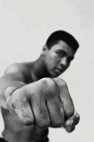 Happy Birthday Muhammad Ali  Float like a butterfly and sting like a bee 