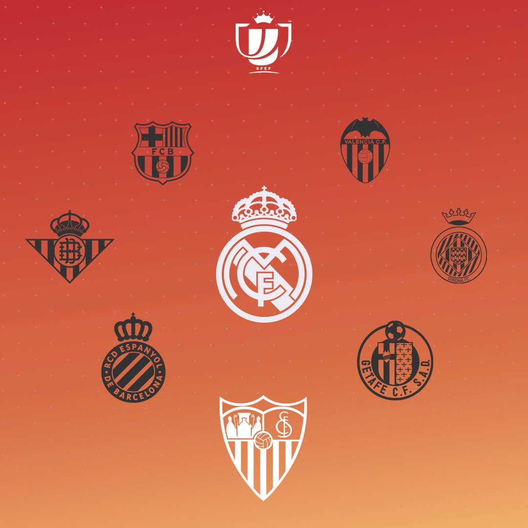 👑🆚🏆 A partir de las 17h00 conoceremos a nuestro rival para los cuartos de final de la Copa del Rey. ¿Qué rival prefieres? #RMCopa