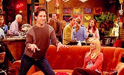 Mike- I play piano.
Phoebe- Prove it!
Mike- There isnโt a piano here.
Phoebe- That wouldnโt stand in the way of a true pianist! ๐