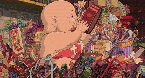 Ronnie Del Carmen Bō Or Boh Is Yubaba S Giant And Very Spoiled Baby Who Is Always Clamoring To Be Fed Eating To Just Gorge On Food Is A Commentary In