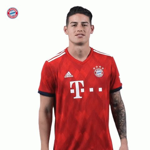 Die Vorlage kam from James with love! 😘 #MiaSanMia #FCBS04