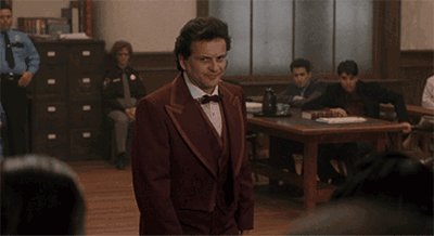 Happy birthday, Joe Pesci! Here\s a gif depicting how I feel he\d react to this message. 