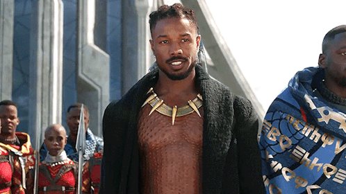 Happy birthday to Michael B. Jordan! (Who we really, really hope comes back in Black Panther 2 :) 