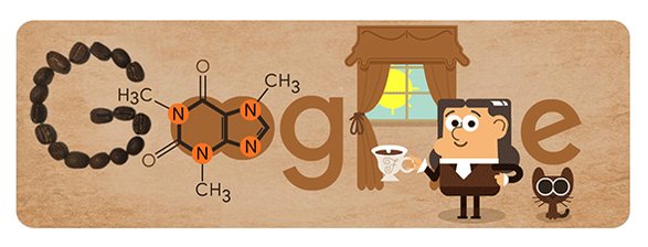 On what would be his 225th birthday, today's #GoogleDoodle celebrates German analytical chemist Friedlieb Ferdinand Runge, who isolated the ingredient we know today as caffeine → http://goo.gl/2vX2Rc