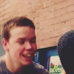 I forgot to say happy birthday to will poulter. Happy birthday   