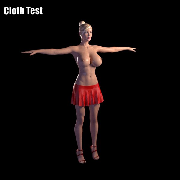 Cloth Sim test https://t.co/shEIs3uwu3