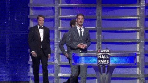 Who better to introduce The Captain than his trio of @Team_Penske drivers?
#NASCARHOF