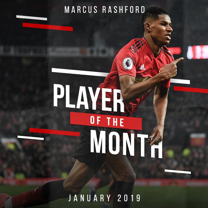 😁 @MarcusRashford is:
Red ✔️
Manc born and bred ✔️
Our latest #MUFC Player of the Month ✔️