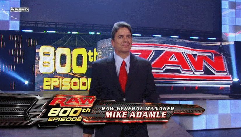 Jus⛏in🩸 on X: "And so ends the story of Mike Adamle in WWE. A  misunderstood man who was better than history will give him credit for.  There will never be another like