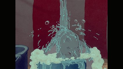 Bathtime for Dumbo ダンボ 入浴 ディズニー セル画
