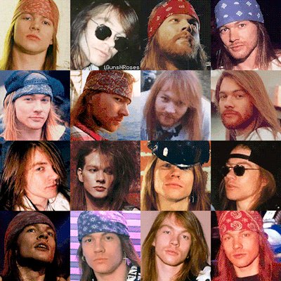 Happy Birthday to W. Axl Rose who is 57 today. 