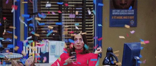   omg happy birthday my queen chelsea peretti gina linetti confetti  