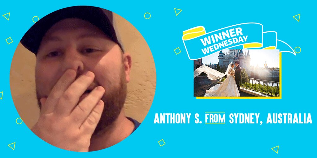 He won the ultimate Disney’s Fairy Tale Wedding! #omazewinners #omaze