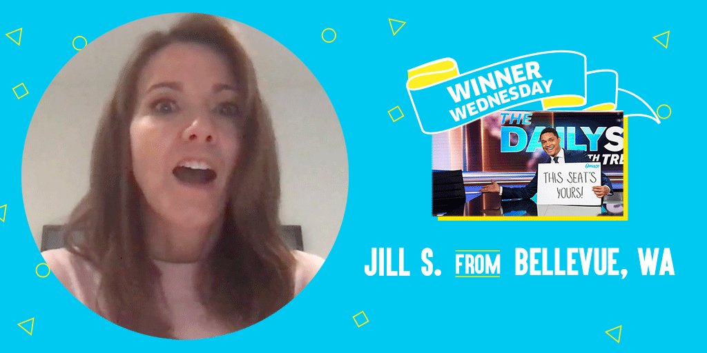 She’ll be interviewed by @Trevornoah after a taping of @TheDailyShow! #omazewinners #omaze