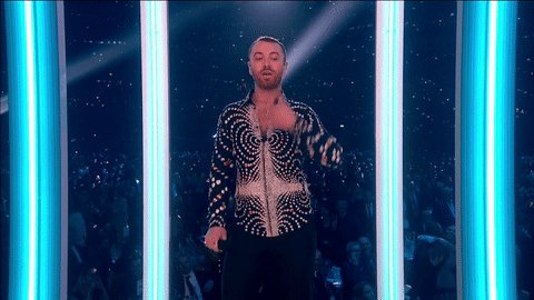 YAAAAAS @samsmith giving us everything tonight! 💁♂️👑 #BRITs