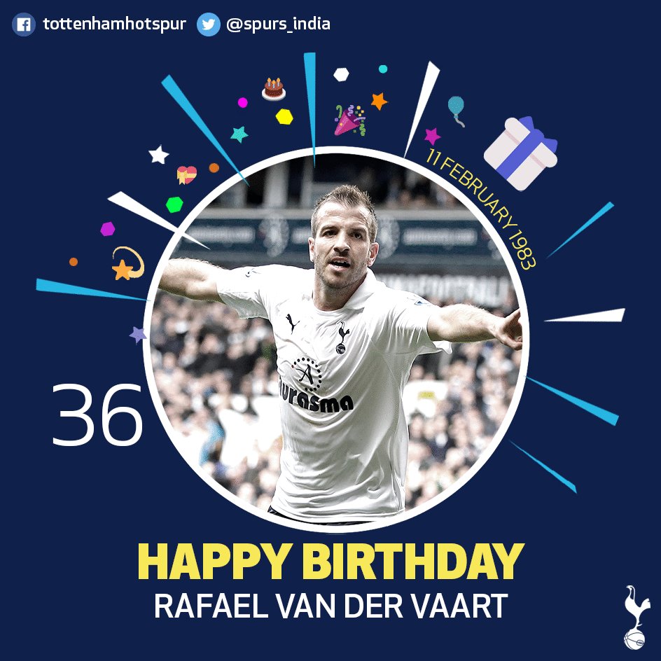   Happy birthday, Rafael van der Vaart!  Tell us your favourite moment in a Spurs shirt!   