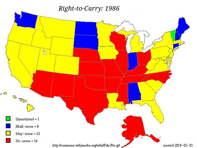 UPDATED!
A nice little animation of #GunControl nonsense (AKA #GunSense) losing ground
Gun grabbers & hoplophobes are no longer relevant
#guns
#2a
