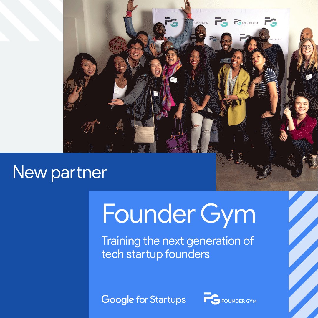 Live from #SGGlobal, we’re thrilled to officially welcome @FounderGym to the Google for Startups partner network! @FounderGym’s unique programs empower underrepresented founders to secure funding to scale their startups. Learn more: https://goo.gl/RnJXN2 #DreamItBuildIt