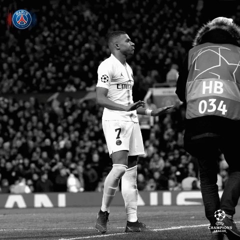 🤩✊ @KMbappe #MUPSG
🔴🔵 #AllezParis