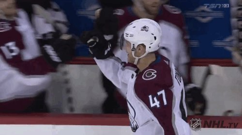 Oh, you scored your first NHL goal? Have some water.