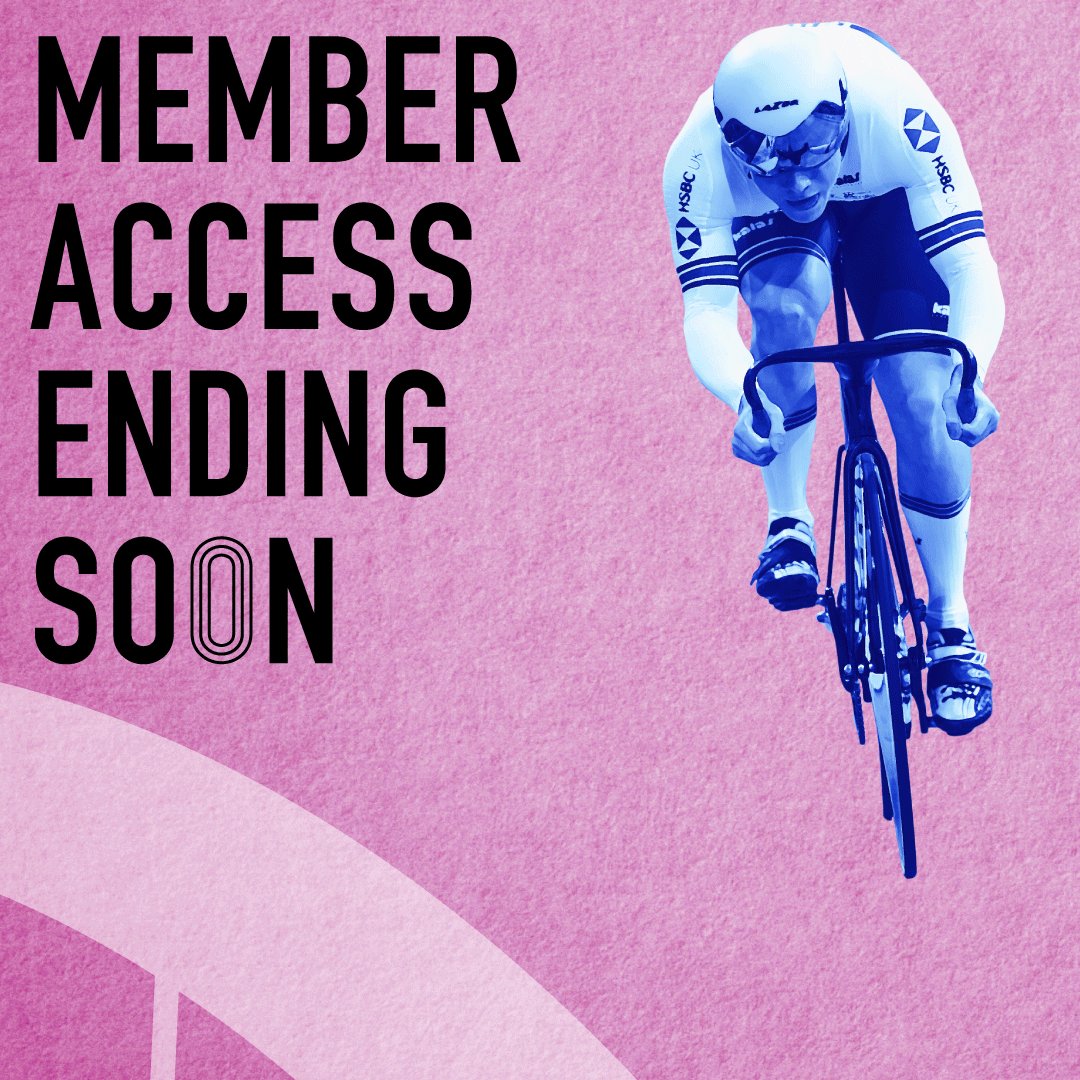 ⚠️ British Cycling Member priority access ENDS TONIGHT!
Secure your seat for the final lap on home soil ➡️ http://britishcycling.org.uk/dashboard #TissotUCITrackWC #NextStopGlasgow