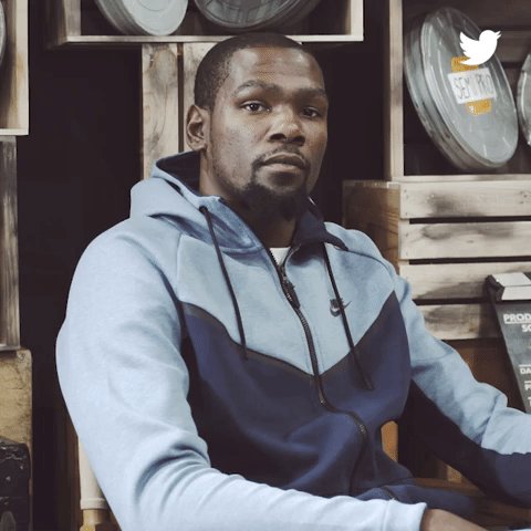“Eu acredito que não sou melhor do que ninguém. Mas não acredito que alguém seja melhor do que eu”, disse #KevinDurant neste sábado.
Alguém mais aí bugou?! 😂
