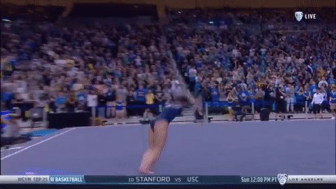 She ALSO did it again! @katelyn_ohashi scores her second-straight perfect 🔟 on floor!
