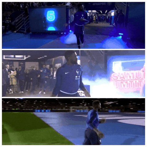 Cuándo recibes el alta médica y te convocan para la @ChampionsLeague 😎🔵🔴 @samumtiti #ChampionsLeague #BarçaLyon #Barça #FCB #FCBarcelona #ForçaBarça #ViscaBarca #Barca #Messi #Coutinho #Dembele #Suarez #TerStegen #Umtiti #TheMagiciansOfTheBall #WeColorFootball #3CulesYBirras