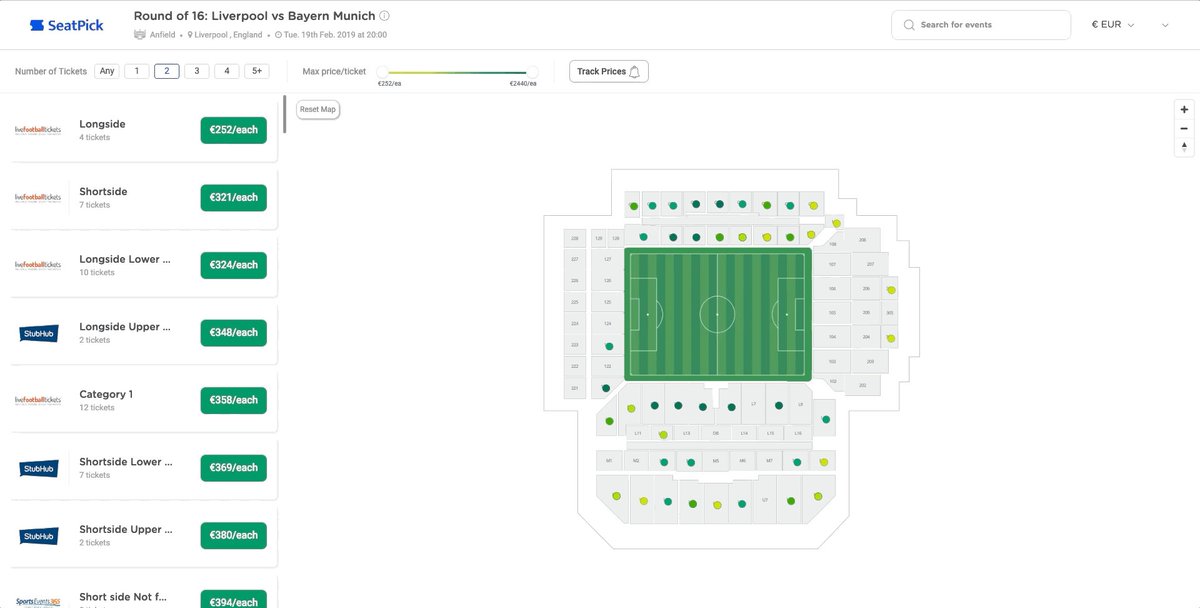 Liverpool v Bayern Munich tickets are still available, compare prices from safe sellers here:
https://seatpick.com/round-of-16-liverpool-vs-bayern-munich-tickets/event/113929 …
#liverpooltickets #lfc #lfctickets #BayernMunich #championsleague #liverpoolfc #Liverpoolfc