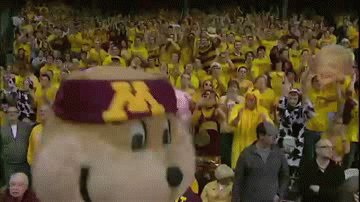 Hi Gophers! I am doing an Ask Me Anything session on Reddit. Drop in with all your Goldy related thought and questions! https://www.reddit.com/r/uofmn/comments/aromp5/im_goldy_the_gopher_the_university_of_minnesotas/?ref=share&ref_source=link …