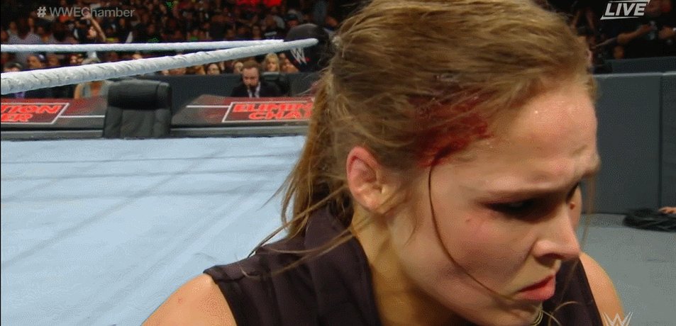 Ronda got clappeddd