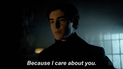Happy birthday david mazouz!!!!      i for sure do care about you 