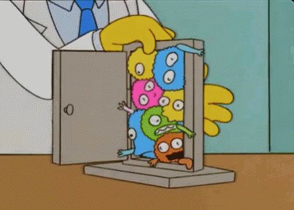 Simpsons Germs GIF