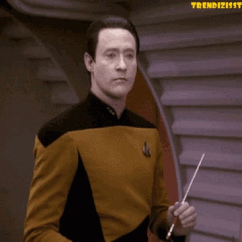 Data Star Trek GIF