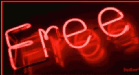 Free Neon Lights GIF