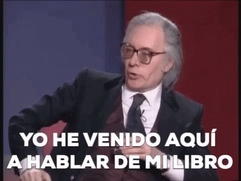 Paco Umbral Mi Libro GIF