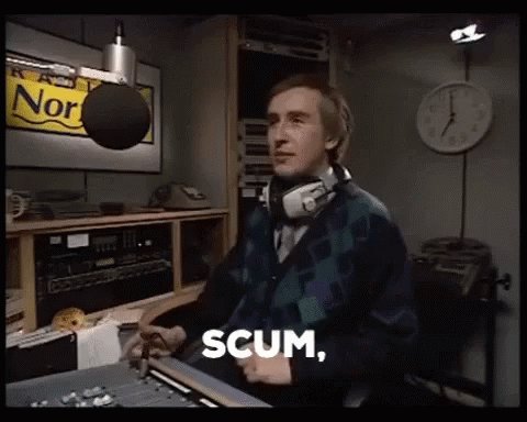 Alan Partridge Scum GIF