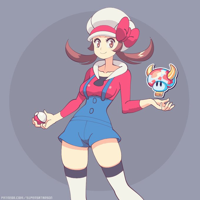 Poll sub-winner from July, Moo "Porkyman Trainer"! A nice Mooshroom powerup for her ♥
https://t.co/Z4lzFJwg2A