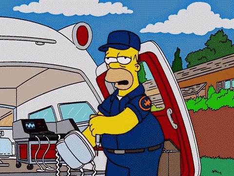 Paramedic Simpsons GIF