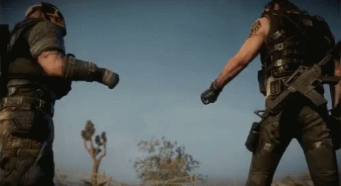 Army Fist Bump GIF