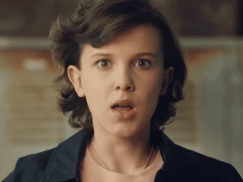 Millie Bobby Brown Mind Blown GIF